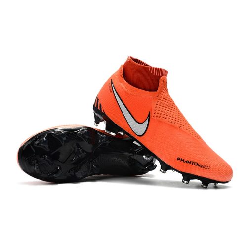 Nike Phantom VSN Elite DF FG - Naranja Negro Plata_5.jpg